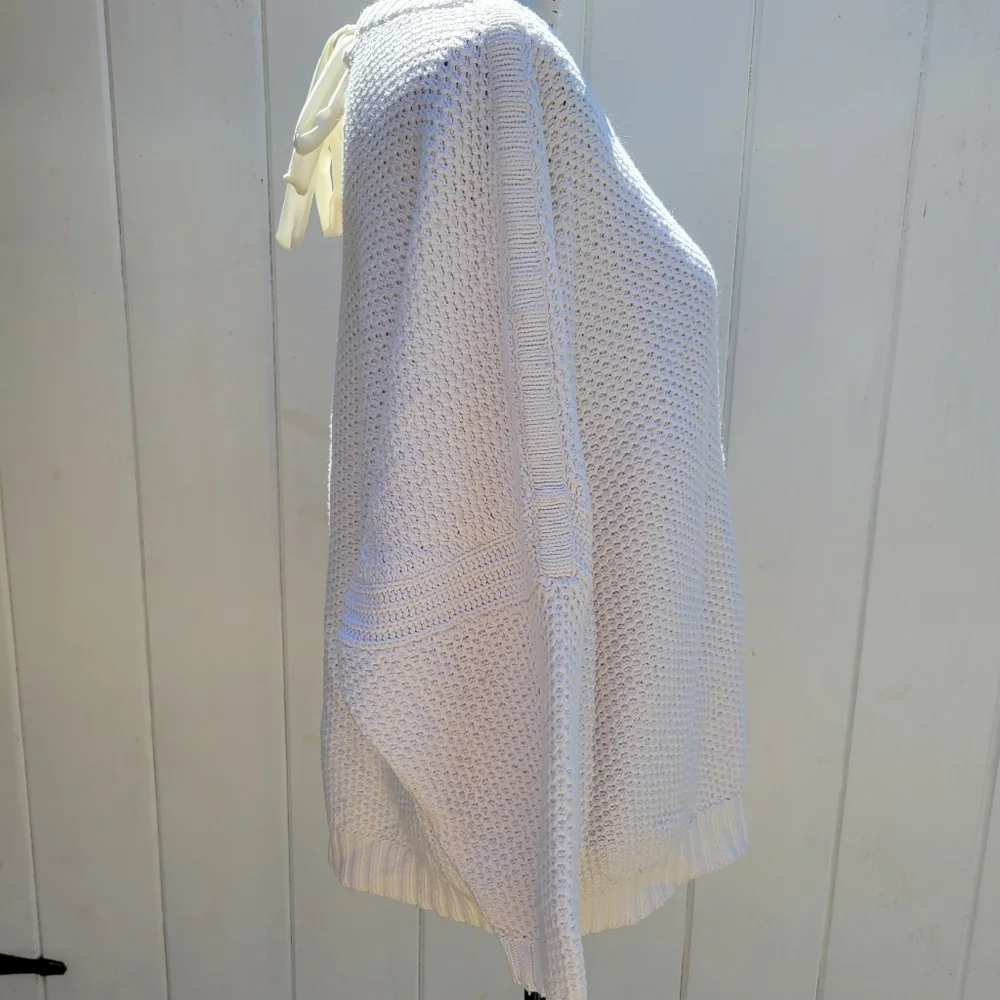 Ted Baker White Drop Shoulder Knit Sweater Size‎ 5